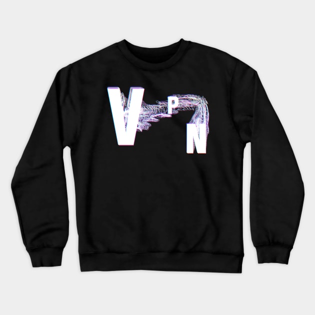 Login with VPN Crewneck Sweatshirt by Raimondi